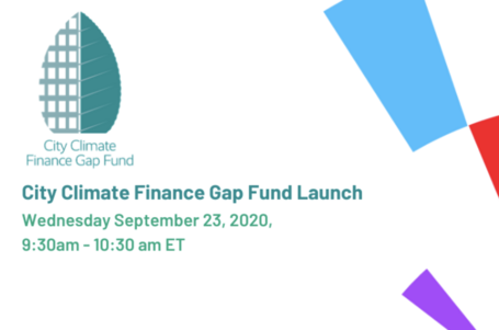 Launch Of The City Climate Finance Gap Fund Launch | UCLG